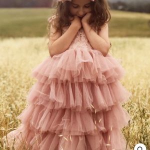 Mia Belle Flower Girl Dress size 8 NWOT